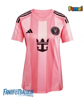 Inter Miami Tricou Fotbal Replică 2025-26 Femei Acasa